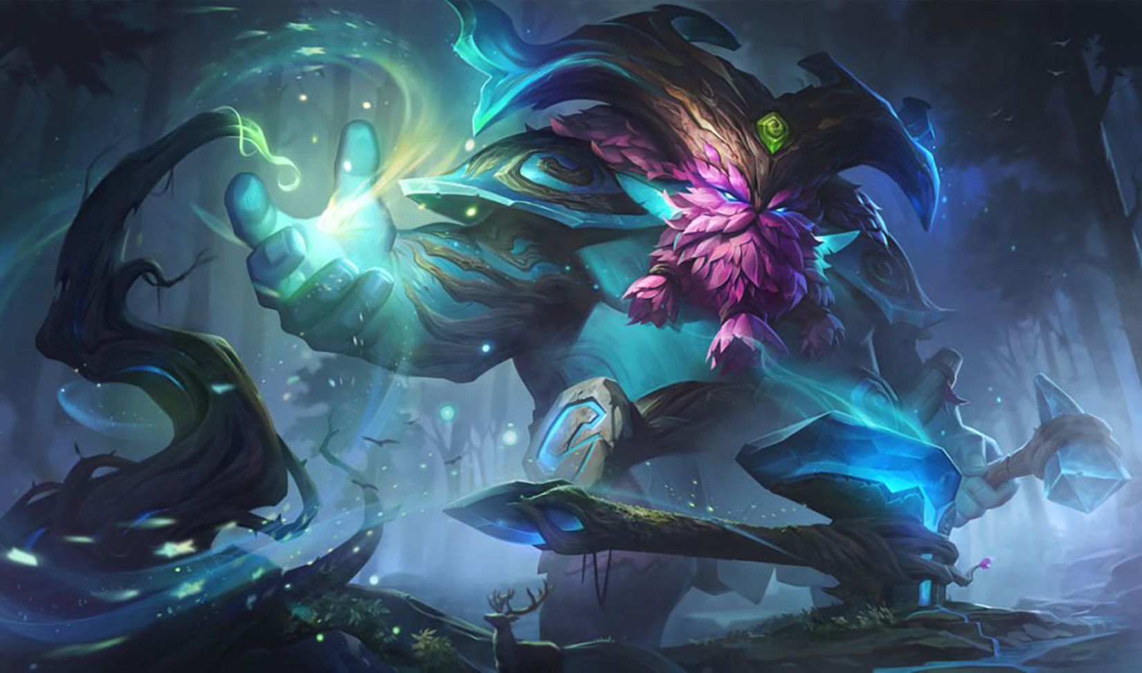 LMHT Riot chính thức giới thiệu trang phục Thần Rừng cho Ornn Azir