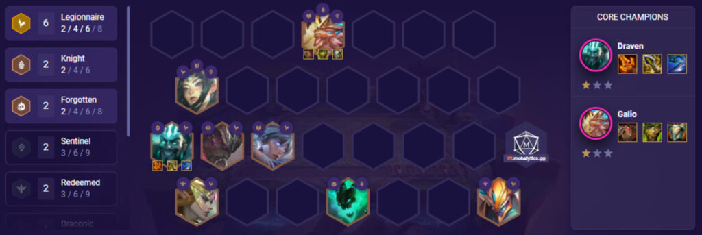 ĐTCL: Vẫn chưa muộn! Cùng nghiên cứu đội hình leo rank bá đạo nhất bản 11.21 cuối mùa với Draven Quân Đoàn