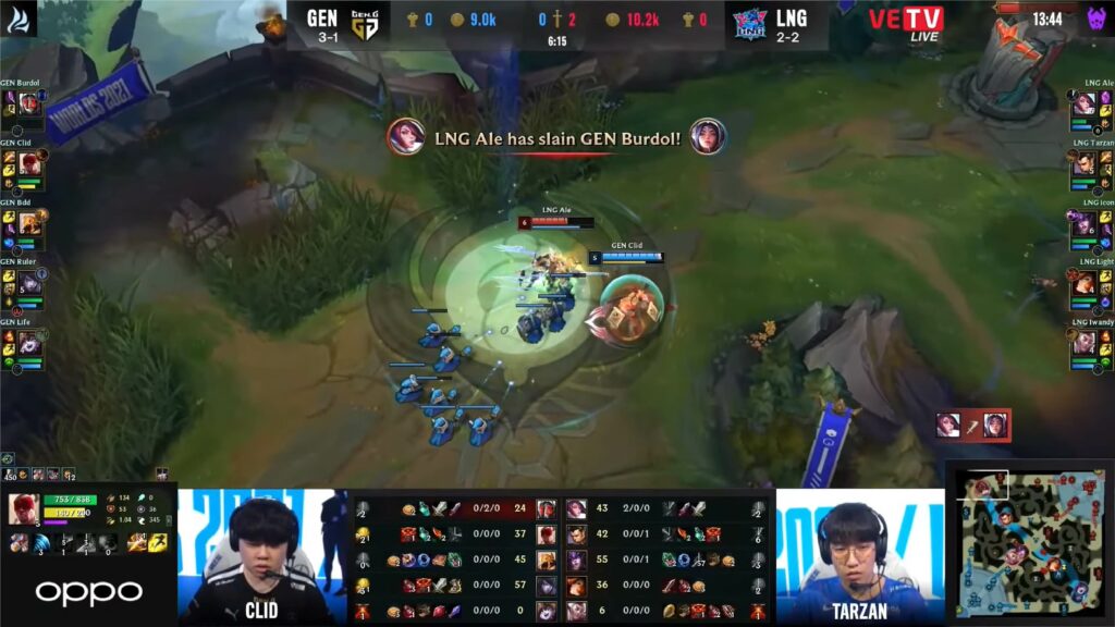 Nhận định Tứ kết CKTG 2021 ngày 4 – Gen.G vs Cloud 9: “Lá cờ đầu của Bắc Mỹ” liệu có thể tung bay?