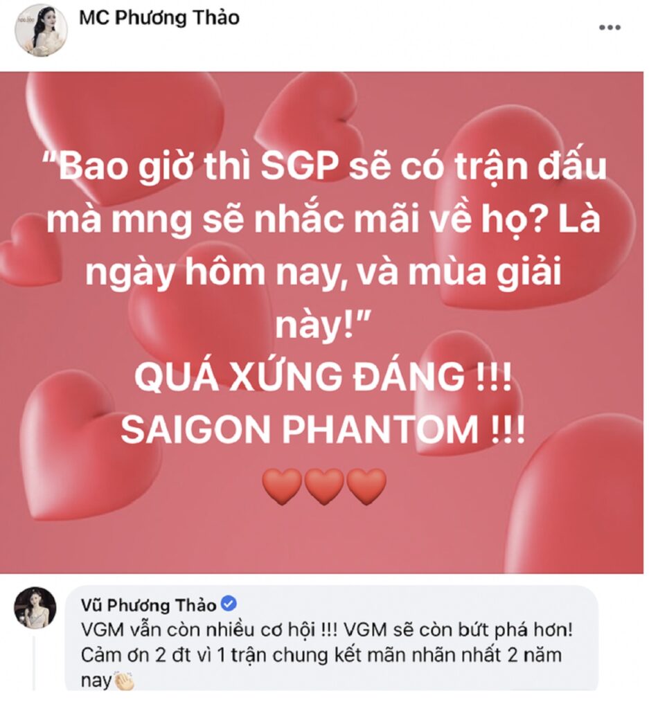 Nhận mưa lời khen từ dàn bình luận viên của ĐTDV và MC Phương Thảo, SGP Lai Bâng hạ quyết tâm chinh phục ngôi vương tại AIC 2021