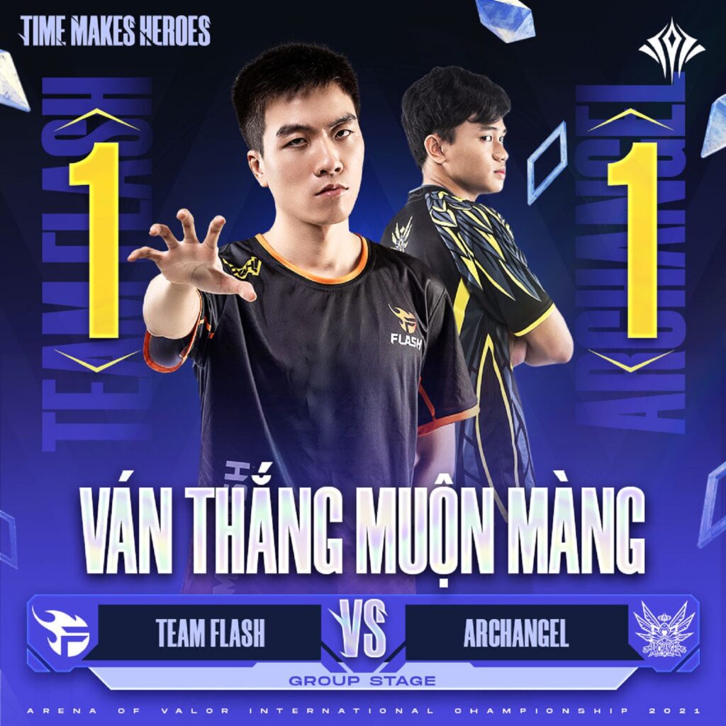 AIC 2021: Team Flash bỏ lỡ cơ hội cuối cùng đến với vòng Playoffs AIC 2021