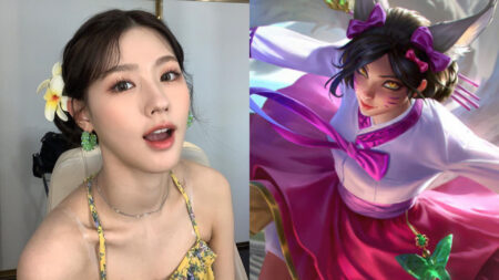 LMHT G-IDLE Miyeon cosplay Ahri Hàn Triều 1