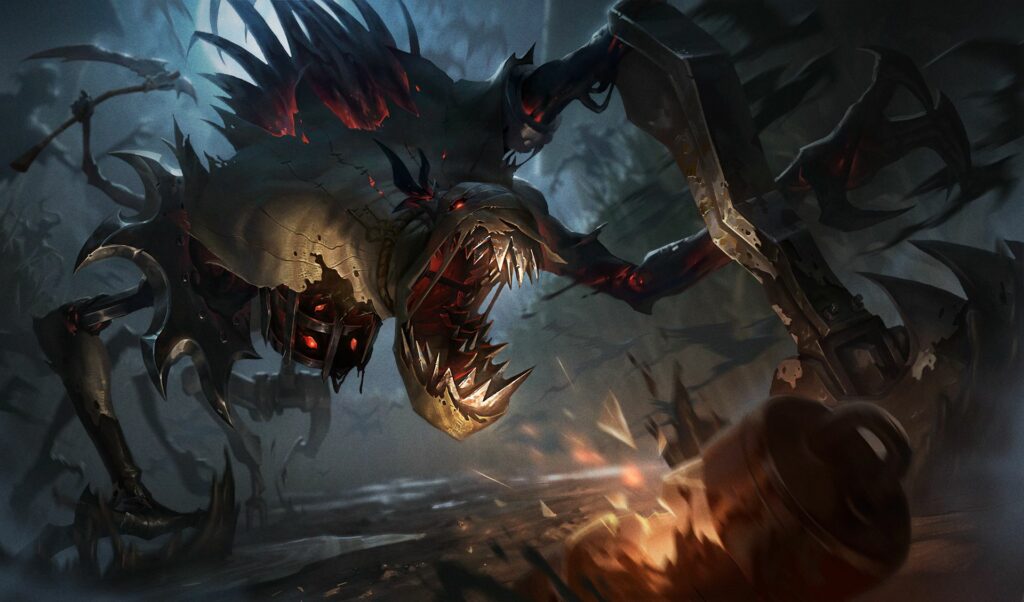 ĐTCL mùa 8.5: Samira đưa Đạo Chích trở thành một tộc hệ có thể đánh về late LMHT Wombo combo Fiddlesticks Amumu 1