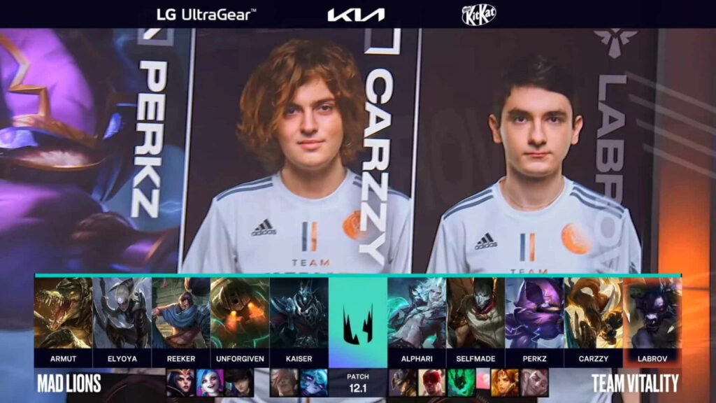 MAD Lions thể hiện sự táo bạo ngay từ Tuần 1 - LEC Mùa Xuân 2022: Karthus đường dưới và Yasuo đường giữa LMHT LEC SpringSplit2022 MAD VIT