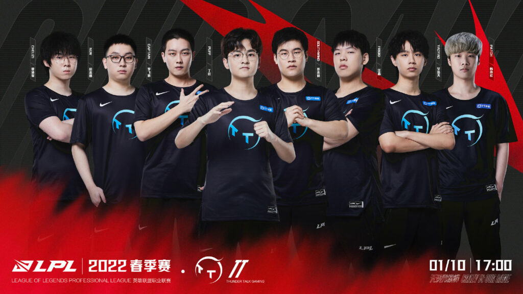 LMHT: Đội hình chính thức của các đội tuyển LPL cho mùa giải 2022