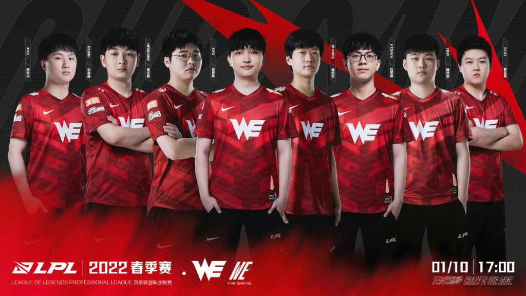 LMHT: Đội hình chính thức của các đội tuyển LPL cho mùa giải 2022