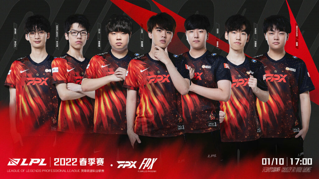 LMHT: Đội hình chính thức của các đội tuyển LPL cho mùa giải 2022