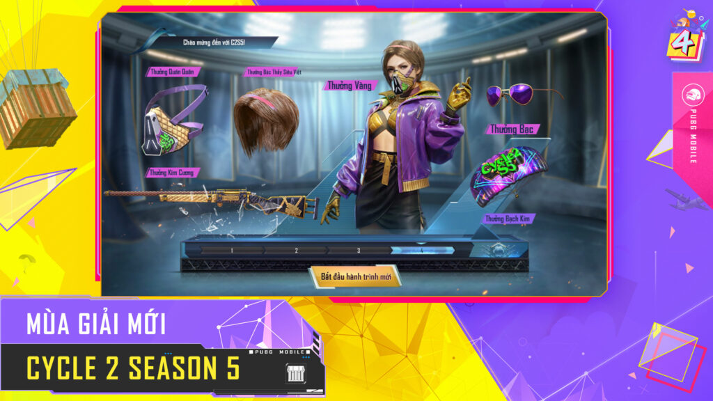 PUBG Mobile: Chi tiết bản cập nhật 1.9 với những thông tin cực kì thú vị Mùa giả chu kì 2 mùa 5 của PUBG Mobile