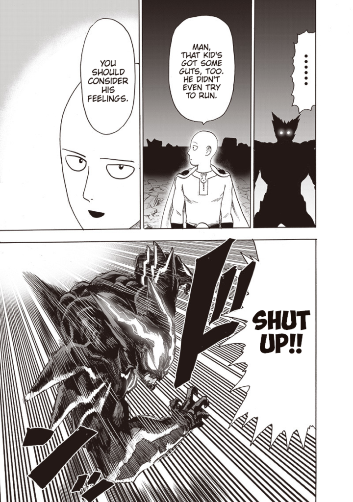 OPM chap 210: Saitama cảm nhận được 'cái tốt' sâu bên trong 'cái ác tuyệt đối' OPM chap 210