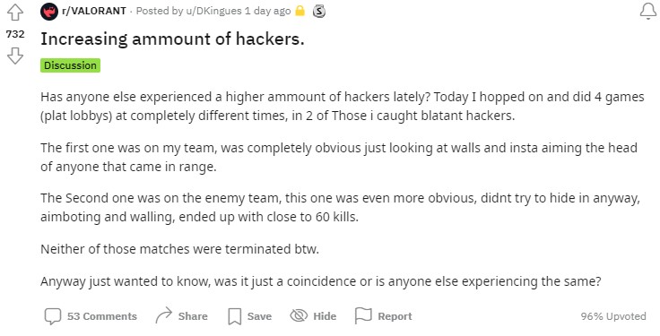 Valorant: Vanguard đang ở đâu khi vấn nạn hack đang xuất hiện phổ biến hơn bao giờ hết?