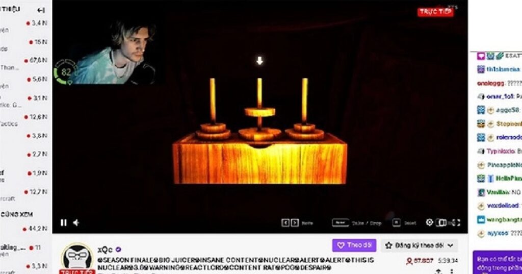 Thần Trùng: Streamer 11 triệu người theo dõi xQc vừa 'thử sức' với tựa game kinh dị made in Việt Nam Thần Trùng xQc