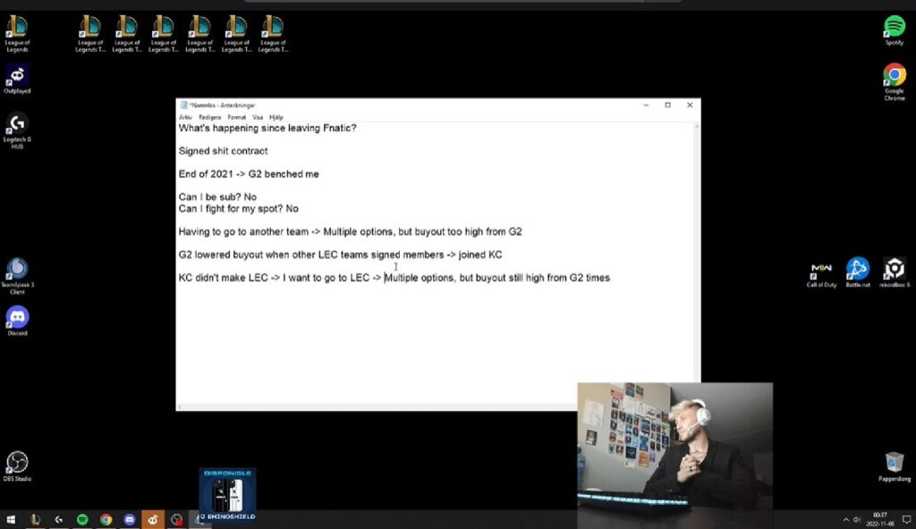 LEC: Rekkles 'nối lại tình xưa' với Fnatic