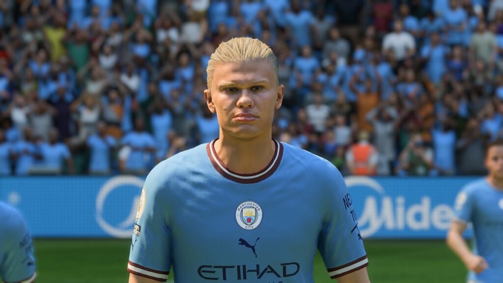 FO4: Review Erling Haaland 23TY - Quái vật của nửa xanh thành Manchester