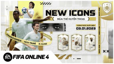 , FO4, Fifa Online 4, New ICON, Toure, Klose, Baresi
