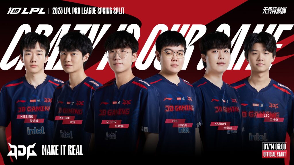 LPL Mùa Xuân 2023: Đội hình thi đấu của các đội tuyển trong mùa giải mới