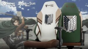 Attack on Titan, Secretlab, ghế gaming, gming gear