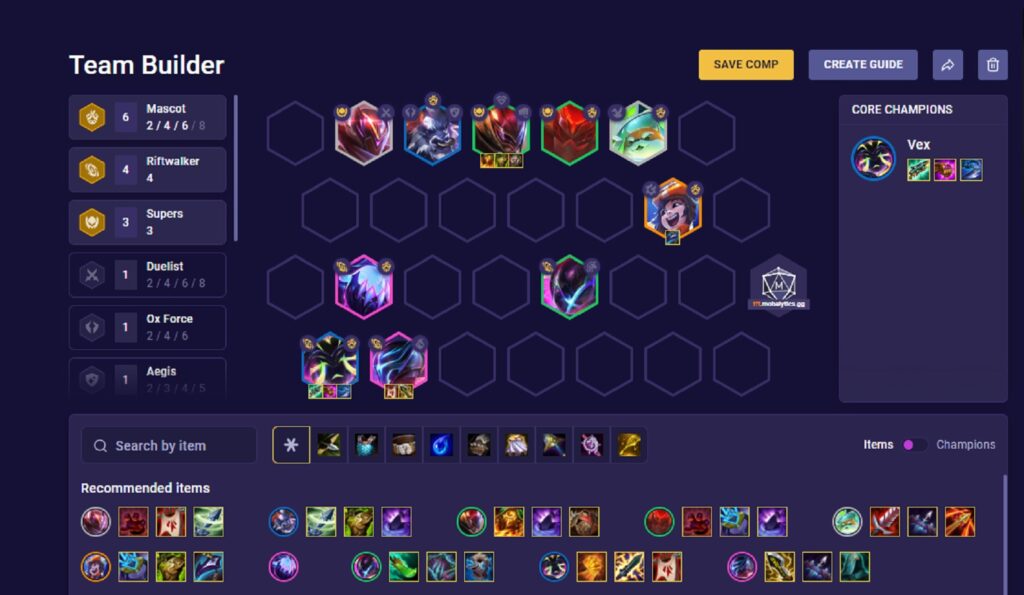 ĐTCL mùa 8.5: Leo rank đầu mùa với chủ lực Vex Carry siêu khó chịu ĐTCL Vex Carry