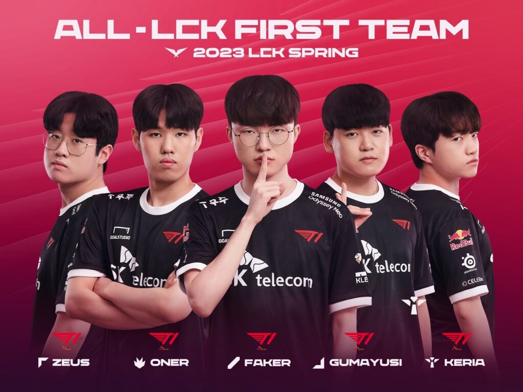 LCK Mùa Xuân 2023: Faker và đồng đội 'thâu tóm' toàn bộ LCK Awards
