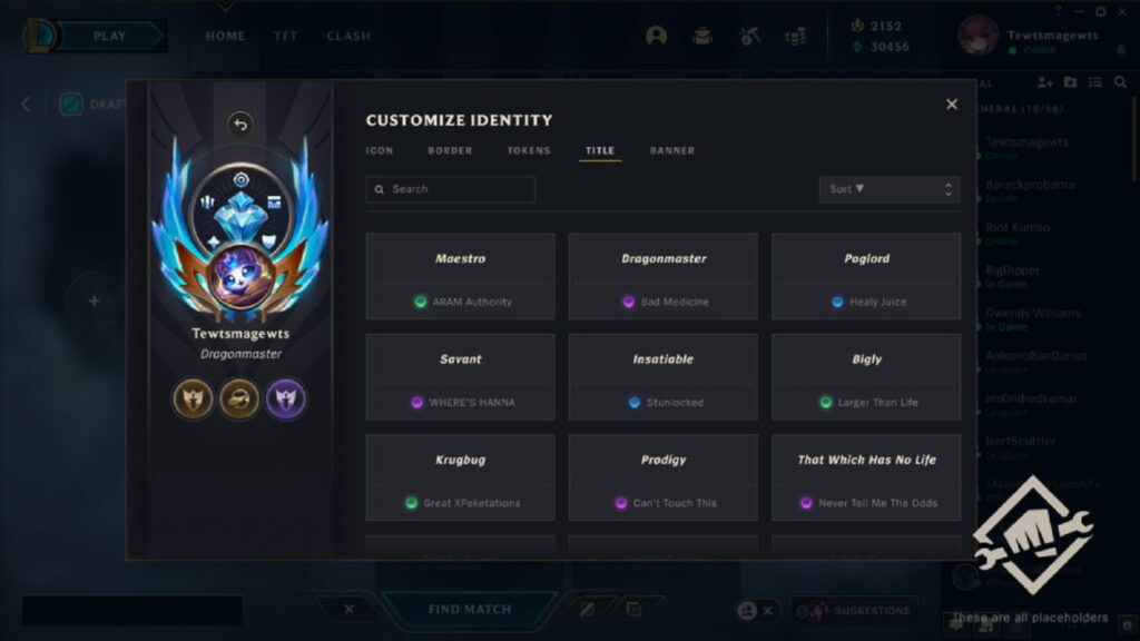 LMHT: Hệ thống Class, Thần Hoả và Thông thạo sẽ được Riot Games nâng cấp trong thời gian tới LMHT