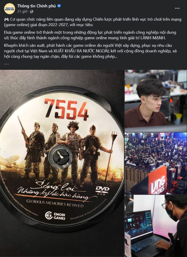Chính phủ ủng hộ phát triển game online lành mạnh, cộng đồng hi vọng 7554 được remake 7554