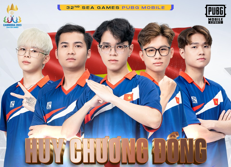 Đội tuyển PUBG Mobile Việt Nam giành cú đúp huy chương tại SEA Games 32