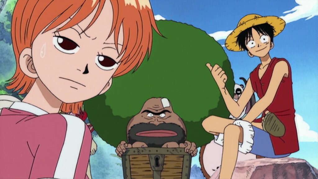 One Piece, Gaimon, Luffy
