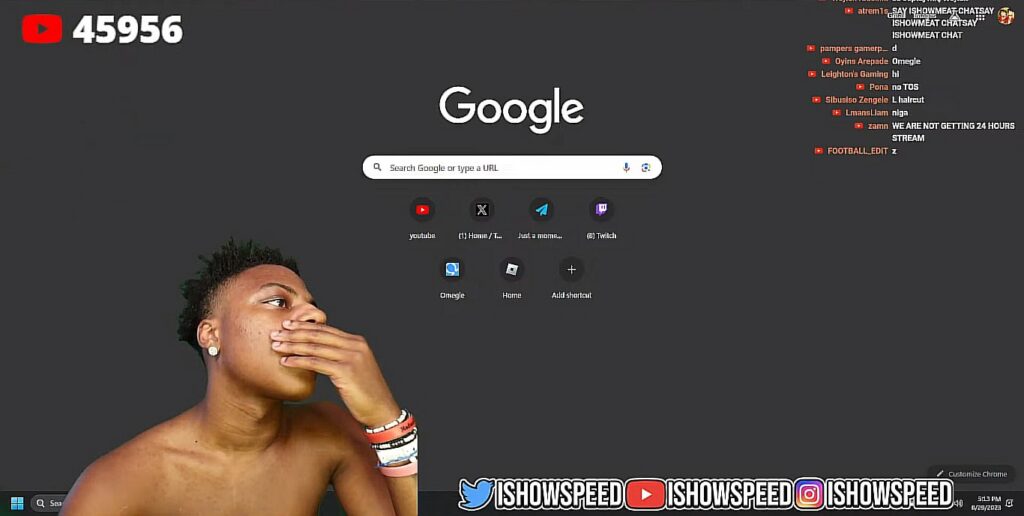 Khứa này hài: IShowSpeed và màn ăn mừng đạt 20 triệu subscriber 'đi vào lòng đất' của mình