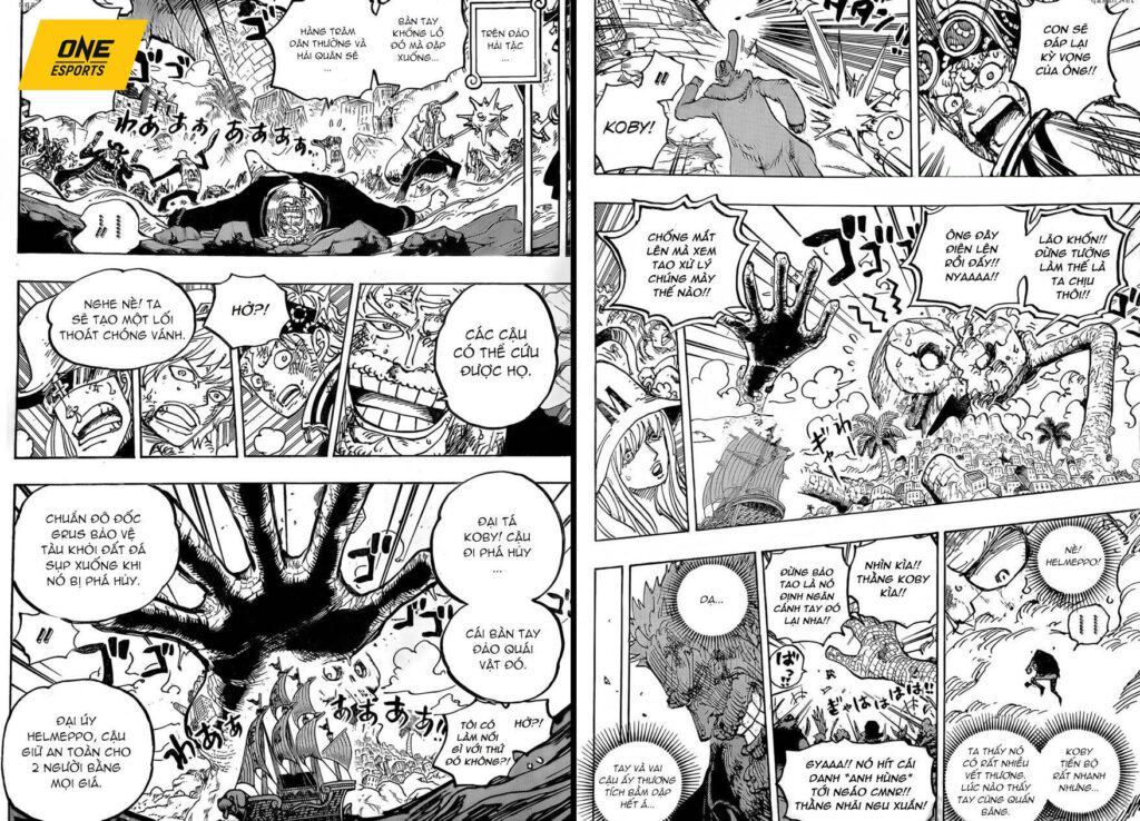 One Piece: Người kế thừa di sản của Garp chính thức lộ diện
