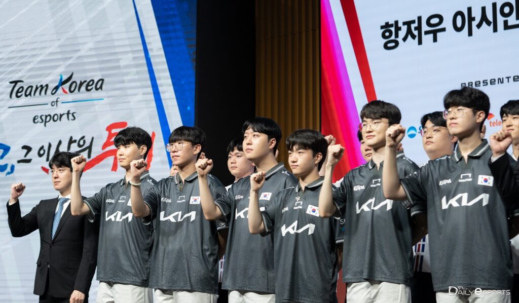 ASIAD 19 Korea team