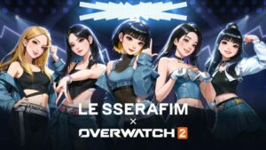 Overwatch 2, Le Sserafim, hợp tác, Gaming, FPS, K-pop