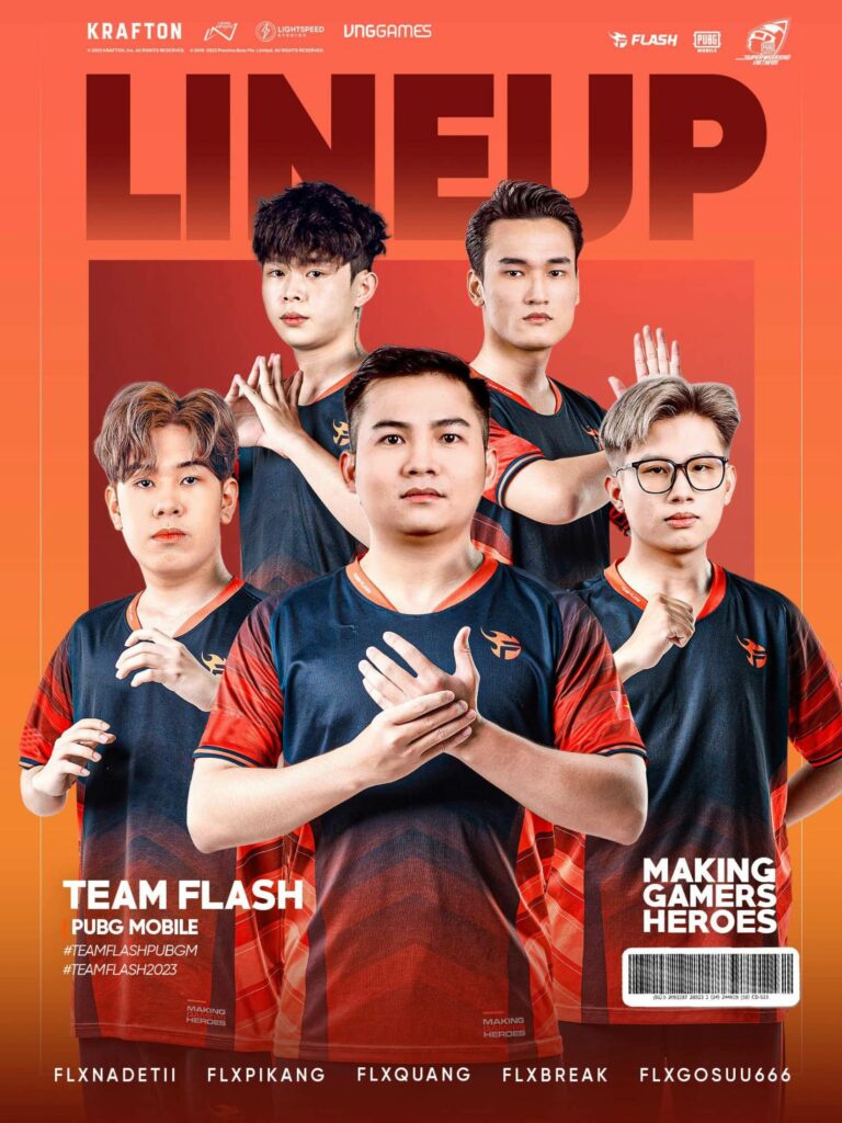 Team Flash chính thức gia nhập PUBG Mobile Esports