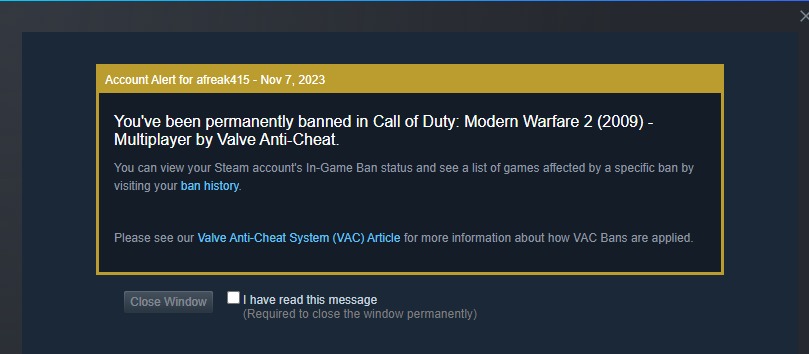 Steam: Game thủ bất ngờ bị Valve cấm vĩnh viễn dù đã 14 năm không chơi game