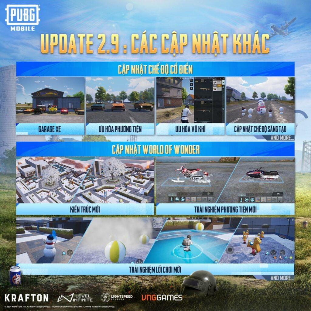 Cập nhật PUBG Mobile 2.9: Lễ hội mùa đông có gì đặc biệt? pubg mobile