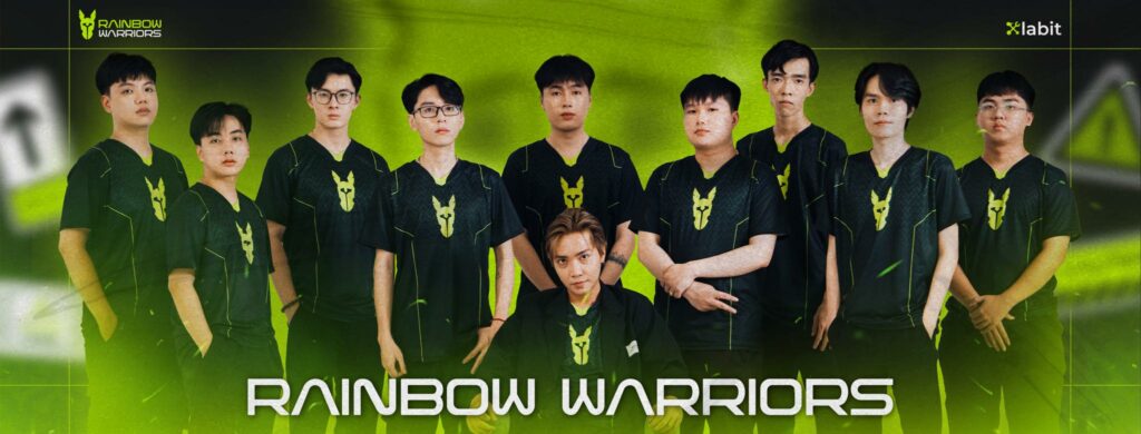 VCS: Ngoài NoWay, Rainbow Warrior chính thức công bố lineup với nhiều cựu binh chất lượng