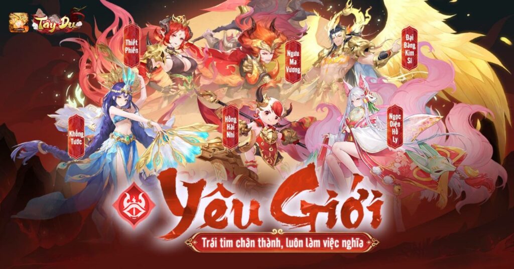 Tây Du VNG: Đại Náo Tam Giới 'flex' cực mạnh với đủ mặt quần hùng Tây Du Ký