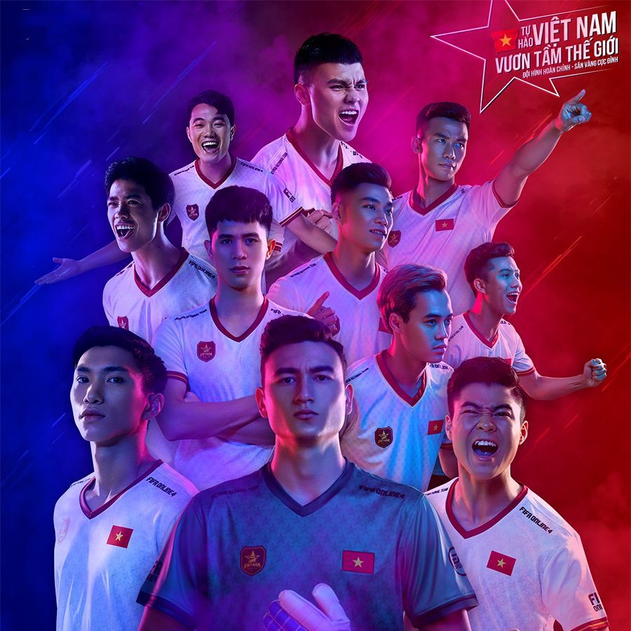 Đội hình Việt Nam chính thức được cập nhật đầy đủ trong FO4 với 3 thẻ mới  Đình Trọng, Duy Mạnh và Văn Hậu | ONE Esports Vietnam