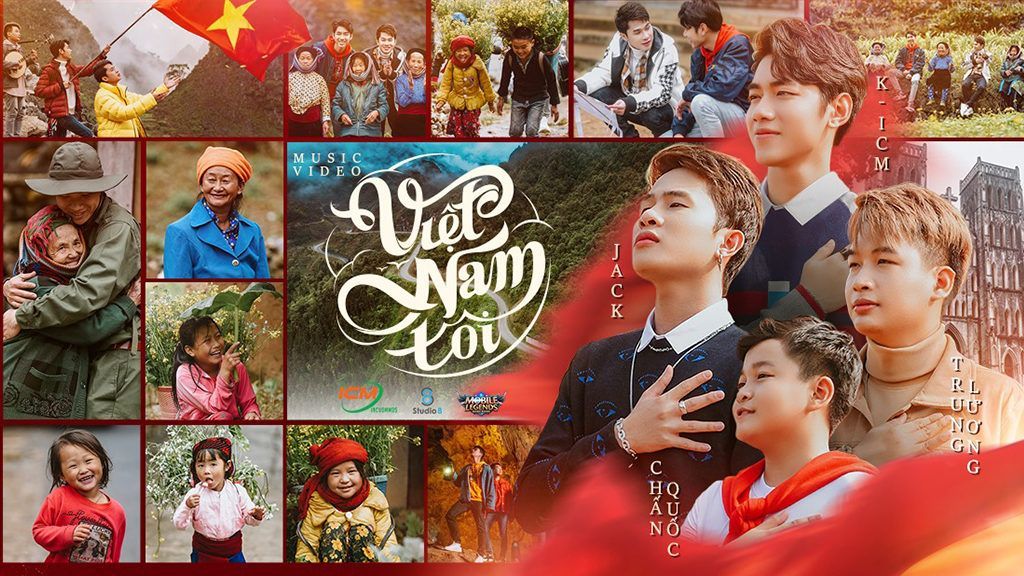 K-ICM và Jack tung ca khúc 'Việt Nam Tôi' tiếp sức cho tuyển MLBB Việt Nam tại SEA Games 30
