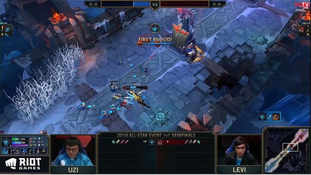 All Star 2019 - Solo 1v1: Levi dừng bước tại bán kết trước "siêu xạ thủ" Uzi
