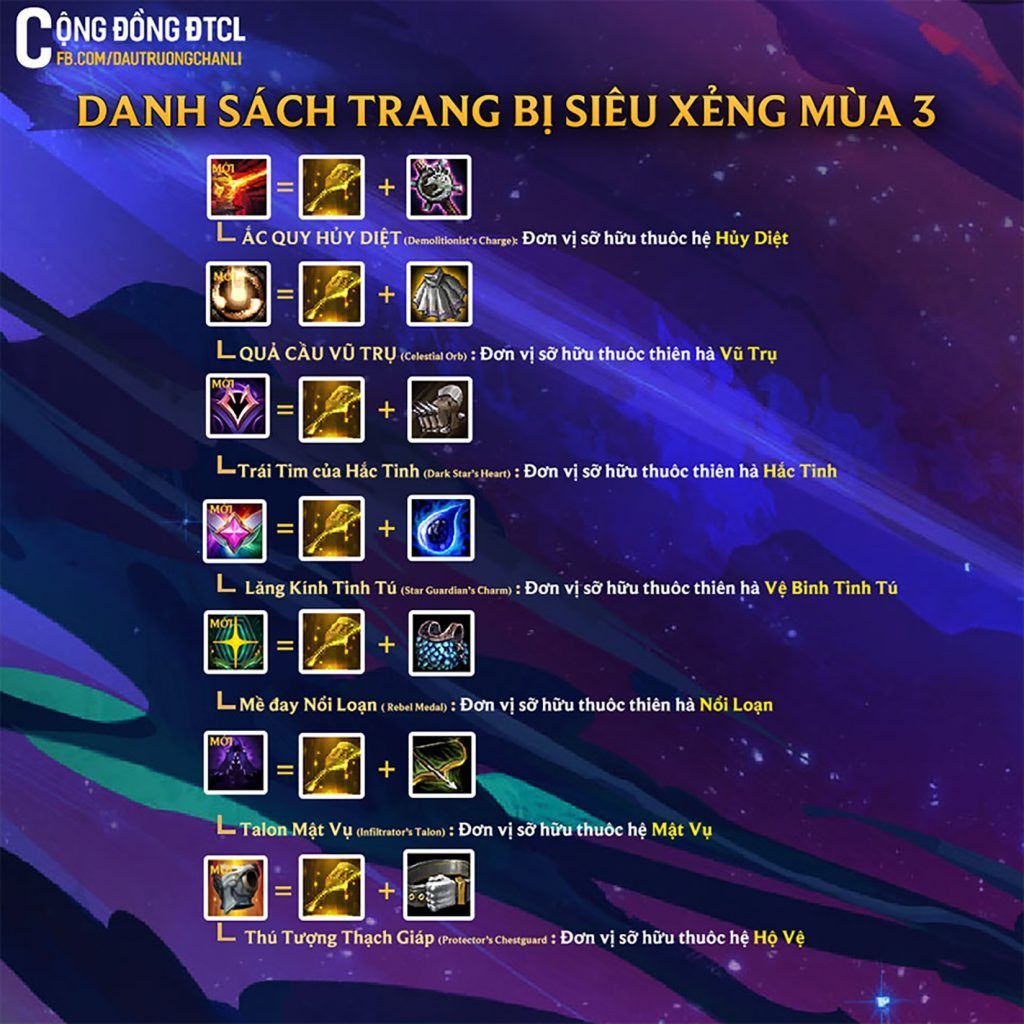 ĐTCL mùa 3: Vô Vạn Thiên Hà mang đến những thay đổi gì trong phiên bản 10.6?