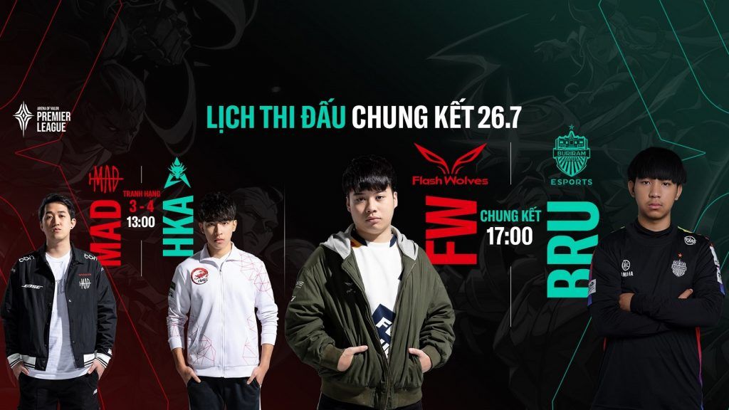 APL 2020 - Bán kết: Flash Wolves cùng Bruriram sẽ đại chiến trong trận chung kết