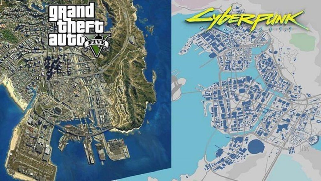 Как называются города в гта. Карта ГТА 5. Карта ГТА 6. Cyberpunk 2077 Map GTA 5. ГТА 5 карта города.